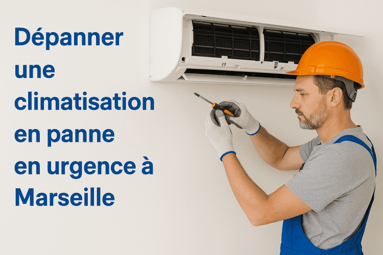 Dépannage rapide de climatisation en panne à Marseille et PACA