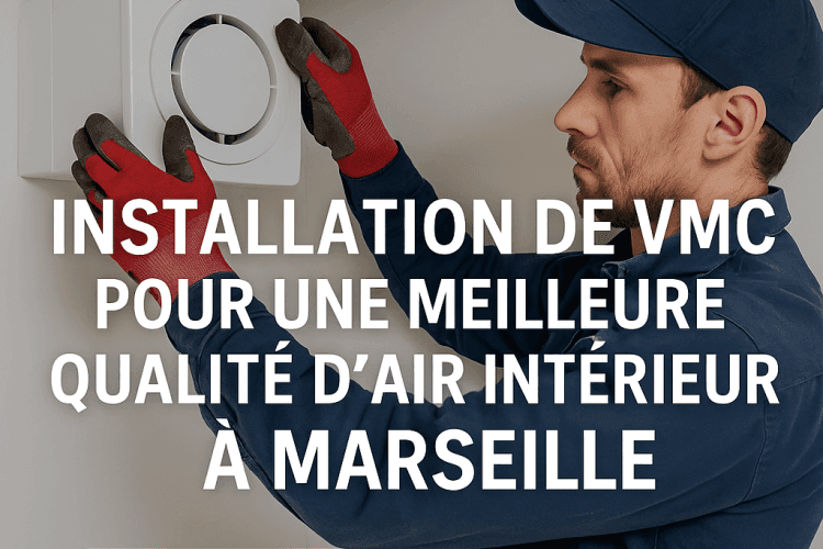 Installation de VMC pour une meilleure qualité d’air intérieur à Marseille