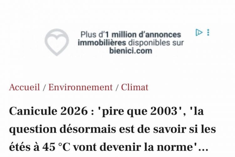 climatisation Marseille canicule 2026